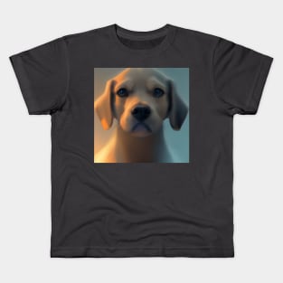 Puppy with sad eyes Kids T-Shirt